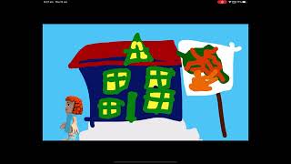 Rosie feeds caillou a worm grounded