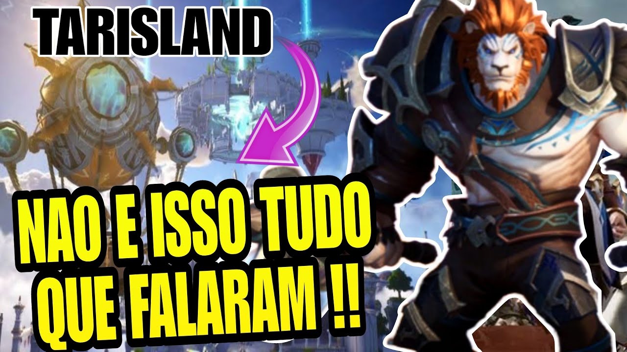 TARISLAND ESTÁ INCRÍVEL e LIBERADO PRA JOGAR NO BRASIL! MMORPG