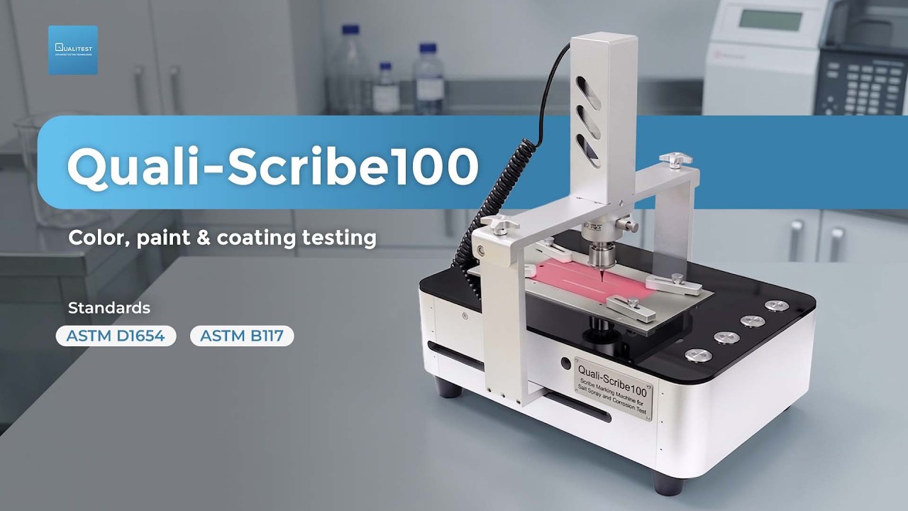 Scribe Testing Scribe Marking Machine for Salt Spray and Corrosion Test - Quali ...