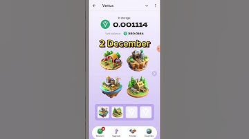 Vertus Daily Combo | Vertus | 2 December | Vertus Mining Bot Daily Combo video |