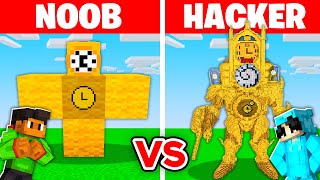 NOOB vs HACKER: I Cheated In a TITAN CLOCKMAN Build Challenge! by Bubbles 526,387 views 4 months ago 27 minutes