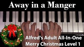 Away In A Manger (Elementary Piano Solo)