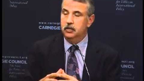 Thomas Friedman: Job Market & Hyperconnectivity