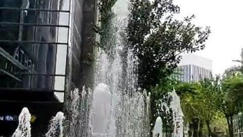 View from the rooftop of Ashta Mall District 8 Scbd Sudirman Jakarta