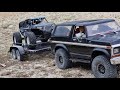 RC Traxxas TRX4 + WLToys 10428 - Quarry Run