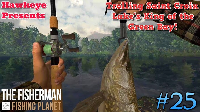 The Fisherman - Fishing Planet: Trolling Saint Croix Lake - Is Open Water  Trolling Worth Your Time? 