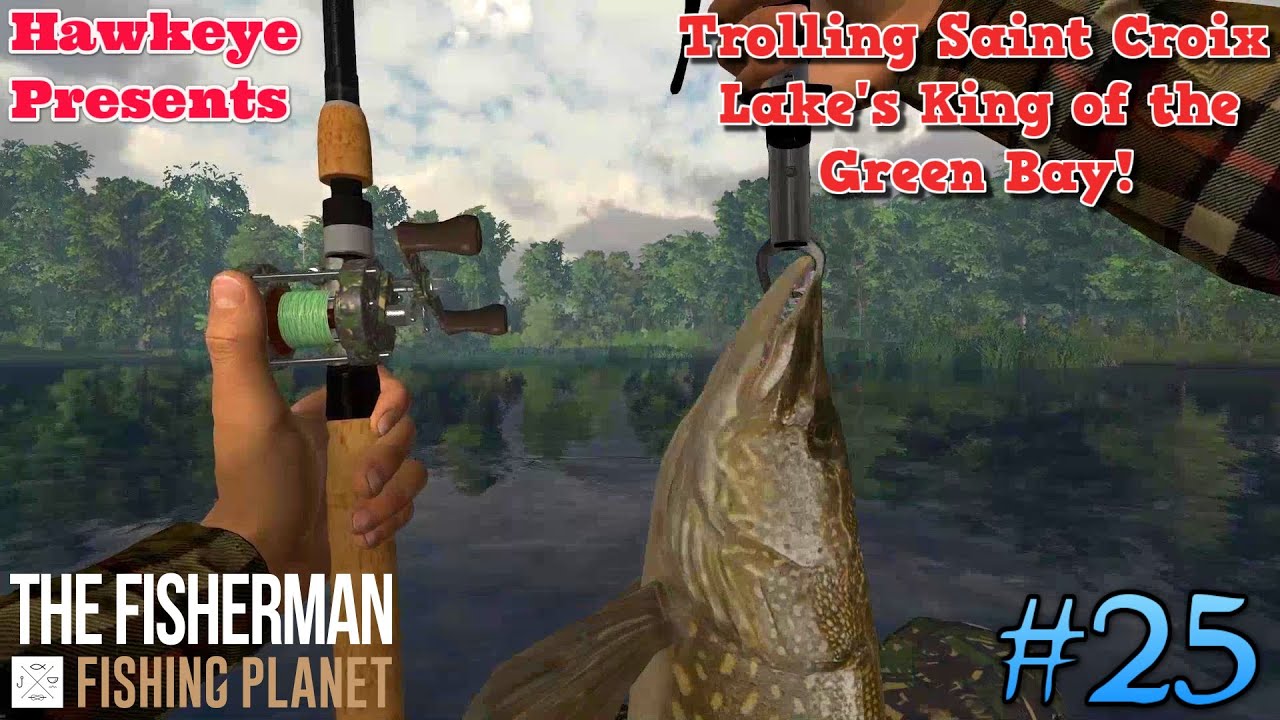 fishing planet saint croix lake unique pike