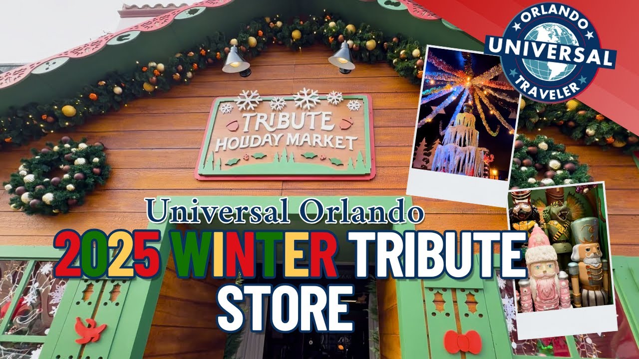 Universal Orlando: 2025 Winter Holiday Tribute Store