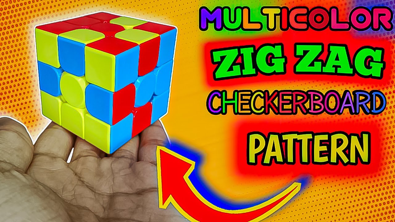Rubic Unique Pattern Most Unique 😱 Pattern of 3 By 3 Rubik's Cube - YouTube