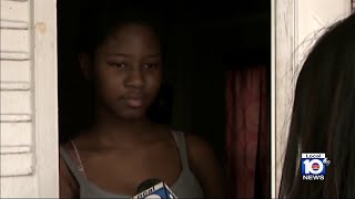 Teenage girl survives stabbing after argument in Miami-Dade