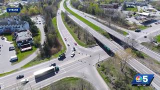 Vermont’s first diverging diamond opens Wednesday as I-89 Exit 16 traffic changes begin