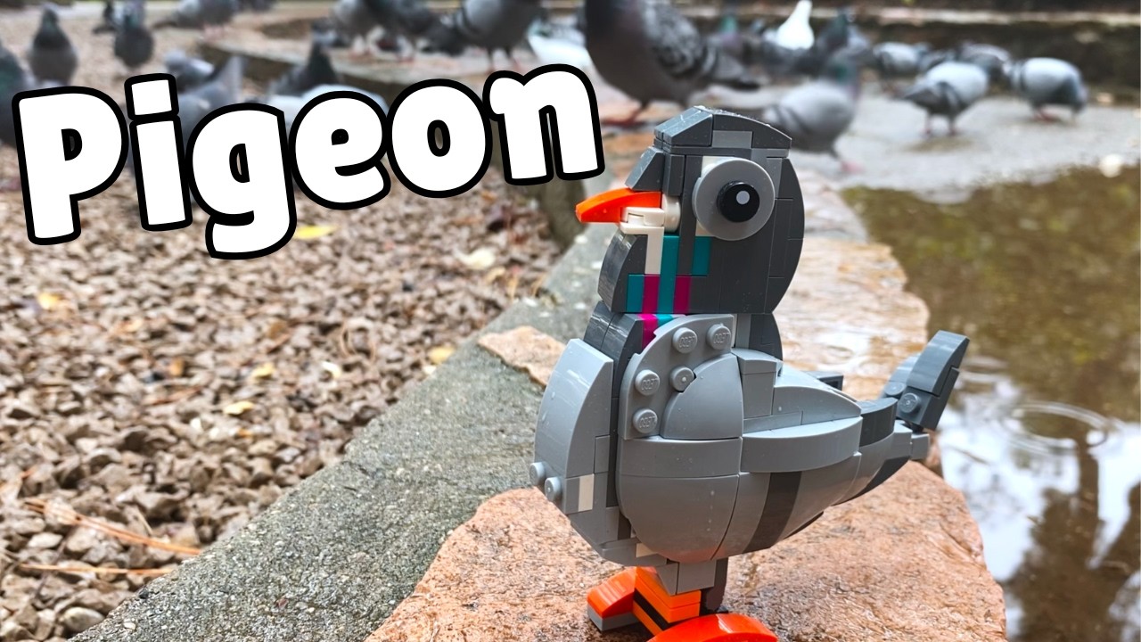 This Video Has Pigeons | Lego Creator 3in1 31136 Pigeon B-Model