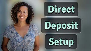 What Details Are Needed to Set Up Employer Direct Deposit?