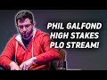 Phil Galfond High Stakes PLO Stream During 90% Rakeback Promo!