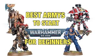 Best 5 Army’s to Start Warhammer 40K for Beginners