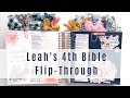 Bible Journaling Flip Through | Leah's 4th Bible