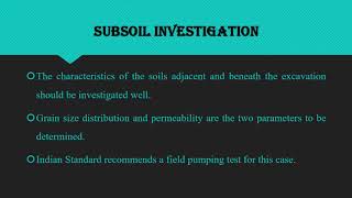 DESIGN PROCEDURE FOR DE WATERING