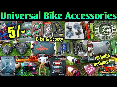 Universal Bike Accessories | Bike & Scooty | Buy Online | All India Delivery | Bike