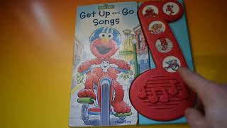 NEW SOUND BOOK! Get up and Go songs with Elmo