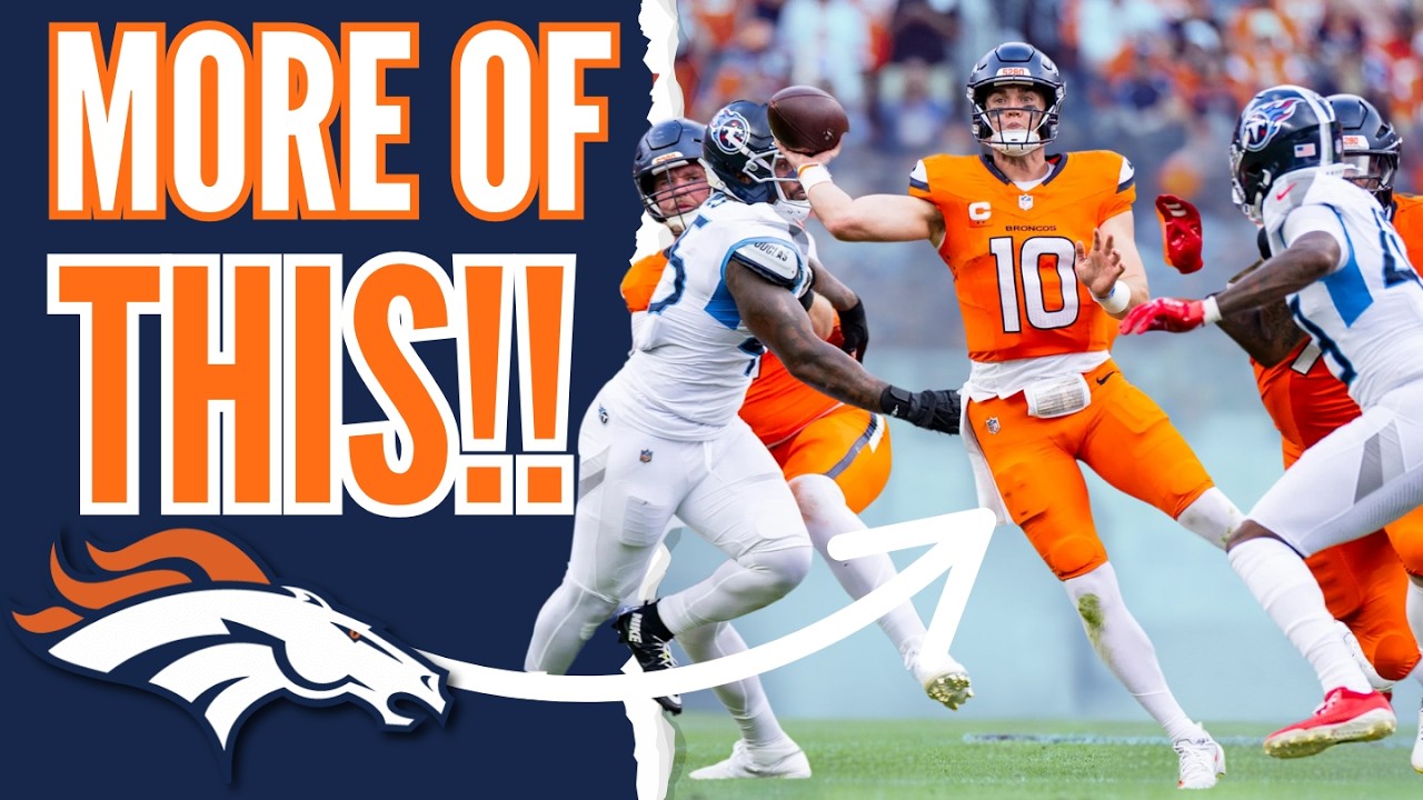 Denver Broncos Just Got a TON of Good News! - YouTube