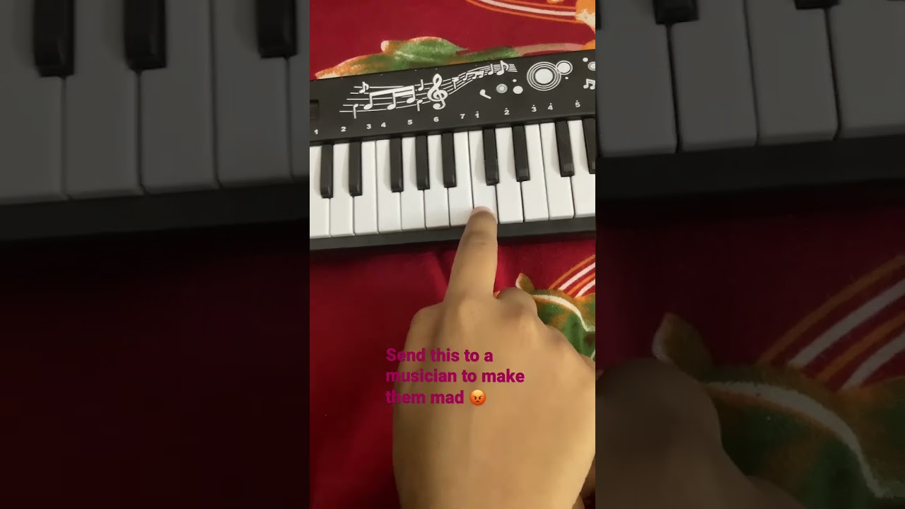 Send this to musician to make them mad 😡