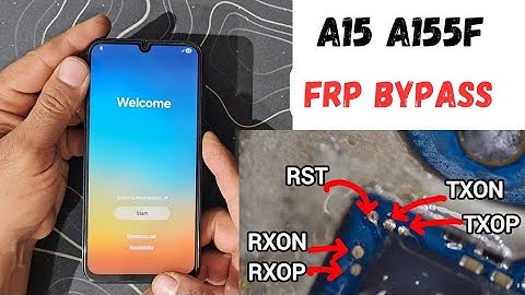 Samsung A15 jtag frp bypass /isp pinout