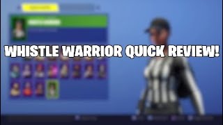 Whistle Warrior Quick Review