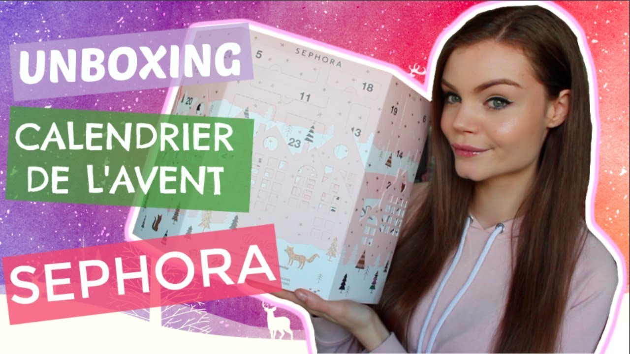 🌲UNBOXING : CALENDRIER DE L'AVENT SEPHORA 2017 (SPOILERS!)🌲