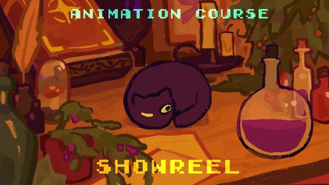Animation Course Showreel | flashing warning: read desc!