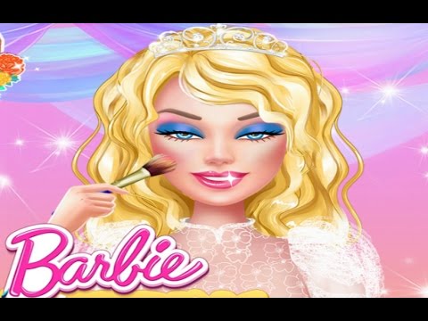 Baby Games Videos - Barbie Wedding Makeup - YouTube