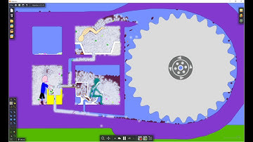 【Algodoo】Mentos cola house　メントスコーラの家