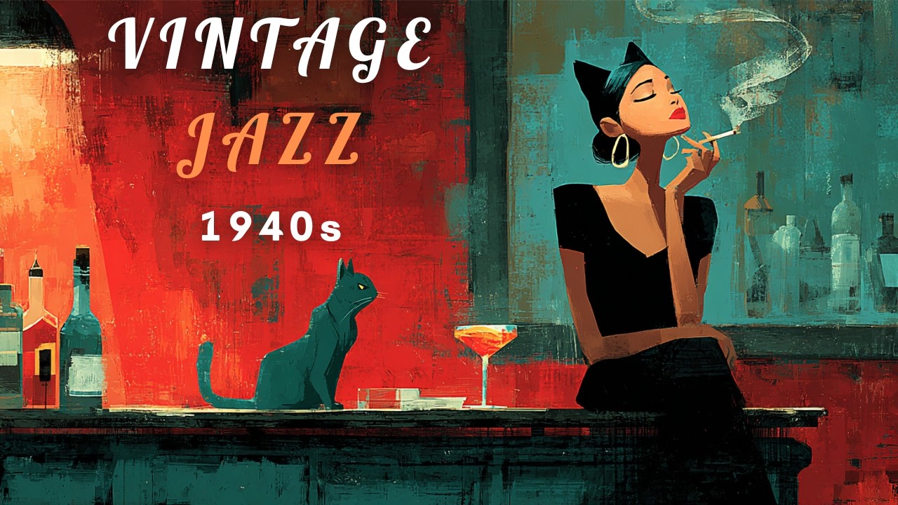 1940's Vintage Jazz Playlist - Measure the depth, not the duration. | MEOW JAZZ