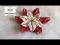 Enchanted beaded brooch/ diy beaded flower/ beaded brooch with seed beads/six angle brooch/flower