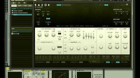 TOLTEX LEARN TO BASS SERIES  #1 ROBO BASS WITH NATIVE INSTRUMENTS RAZOR
