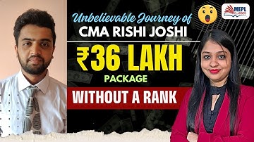 How This CMA Student Got a ₹36 Lakh Package 🤑 Full Journey & Interview Tips | MEPL Classes