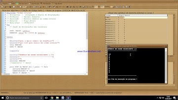 Exibir números em ordem decrescente VisualG