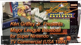 Download Lagu Game Archive - Ken Griffey Jr. Presents Major League Baseball for a SNES - TV Commercial (USA 1994) MP3
