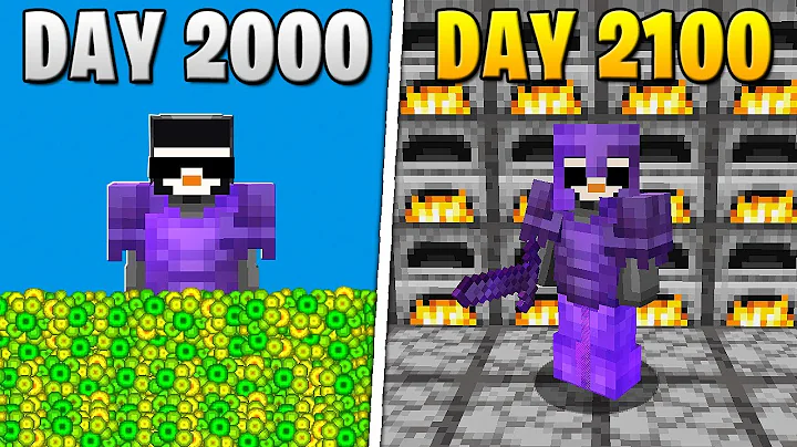 I Survived 2,100 Days in HARDCORE Minecraft...