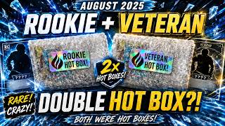 DOUBLE HOT BOX!! - OPENING THE ROOKIE AND VETERAN HOCKEY HITBOX - AUGUST 2026