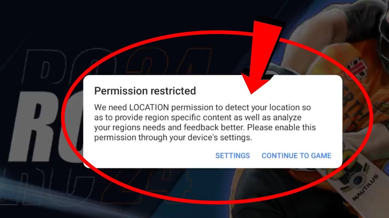 Real Cricket 24 Permission restricted Problem Solve | permission restricted in rc24