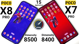 POCO X8 PRO vs POCO X7 PRO SpeedTest Ram Management 🔥🔥🔥🚀🚀🚀 #pocox8pro #pocox7pro 