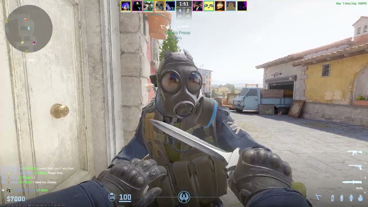 (POV с голосом) Как бросить вызов в CS