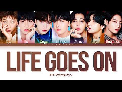 Bts Life Goes On Lyrics