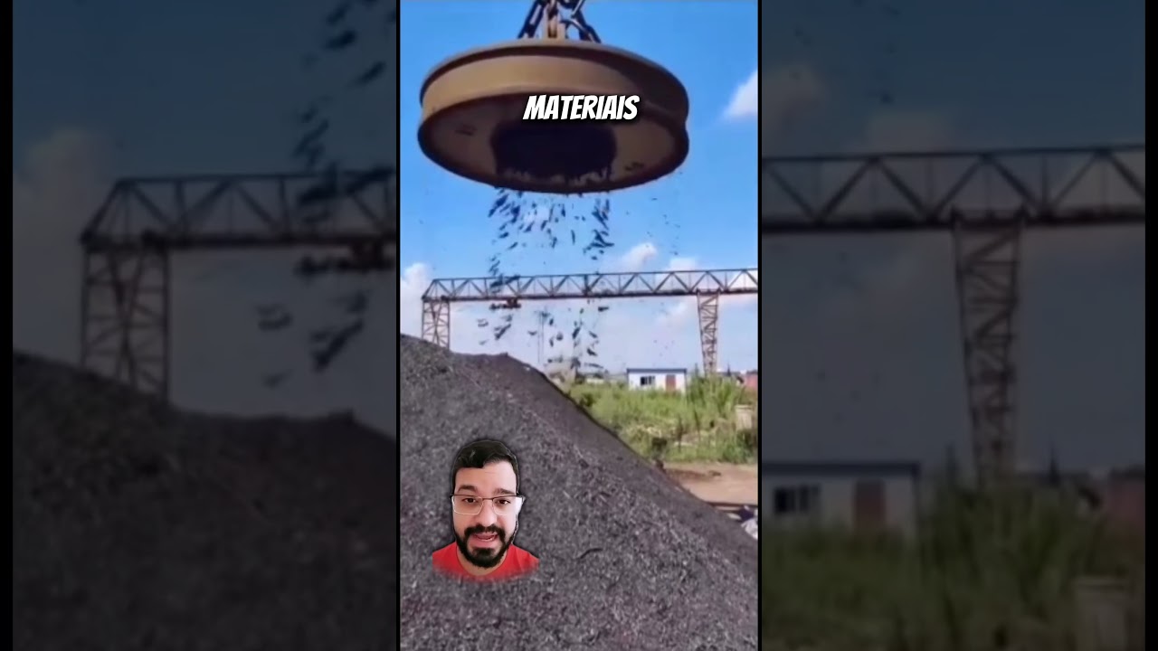 SEPARAÇÃO MAGNÉTICA! ATRAÇÃO POR IMÃS!