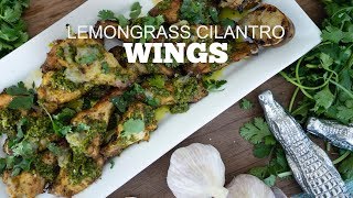 Lemongrass Cilantro Chicken Wings