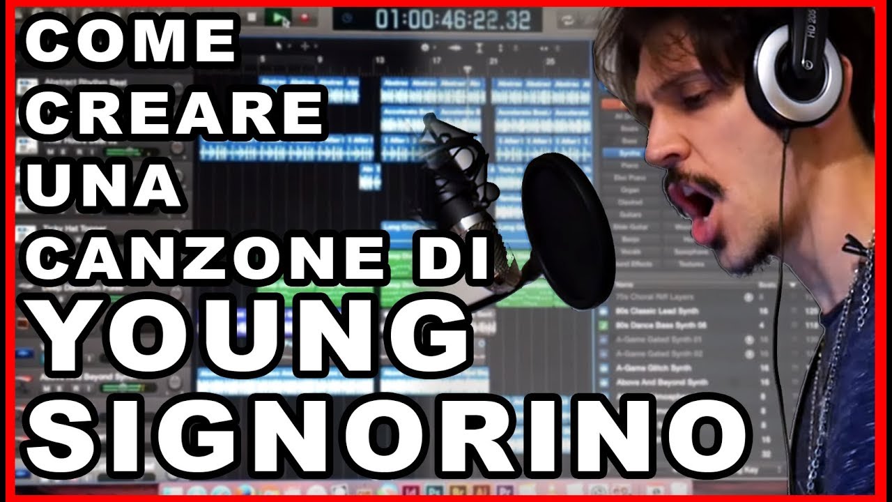 COME CREARE UNA CANZONE DI YOUNG SIGNORINO.. SENZA ALCUN TALENTO -- Tutorial