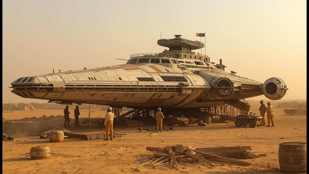 A Human Engineer Inherited the Galaxy’s Largest Warship — But Froze the Moment He Stepped Aboard