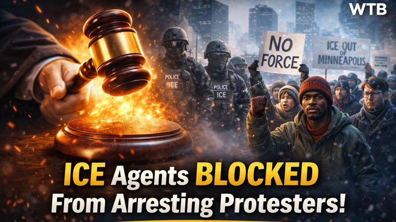 Judge Restricts Federal ICE Tactics After Minneapolis Protests | Clash ...
