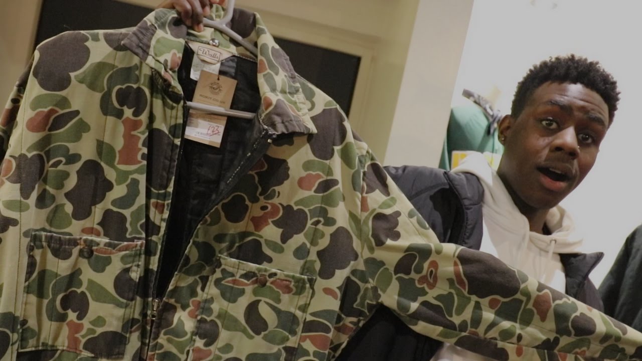 BAPE IN VINTAGE SHOP ???? - YouTube