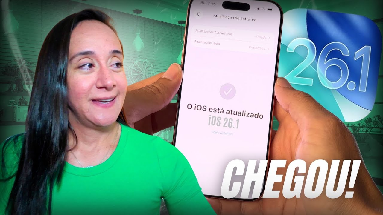 iOS 26.1 e As Novidades Dessa Atualização - YouTube